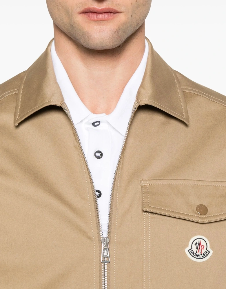 COTTON POCKET OVERSHIRT