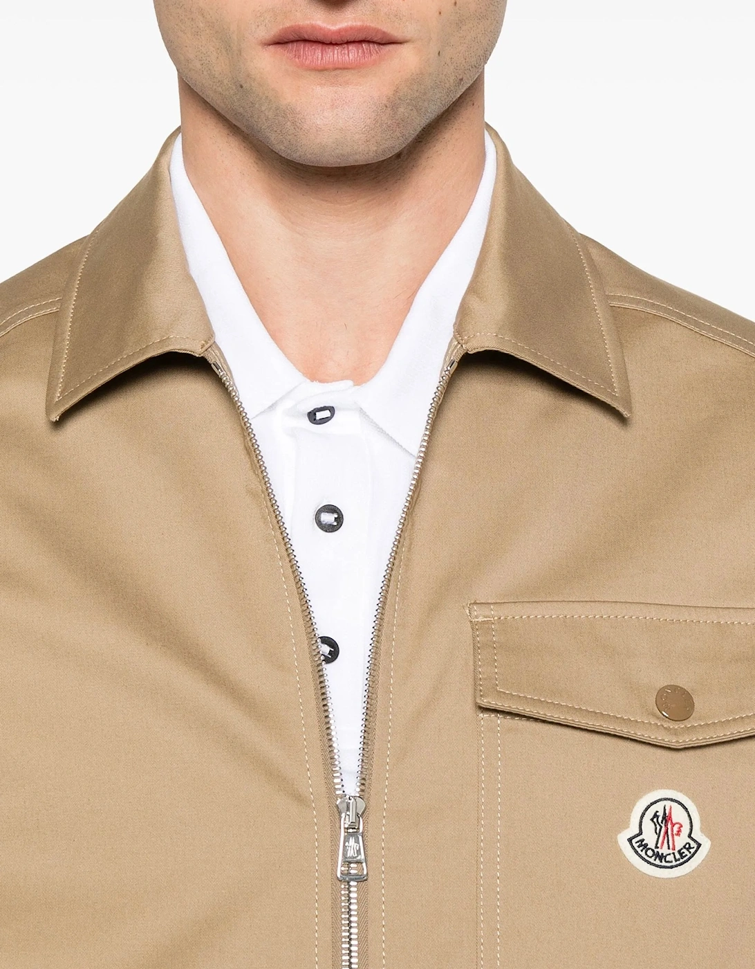 COTTON POCKET OVERSHIRT