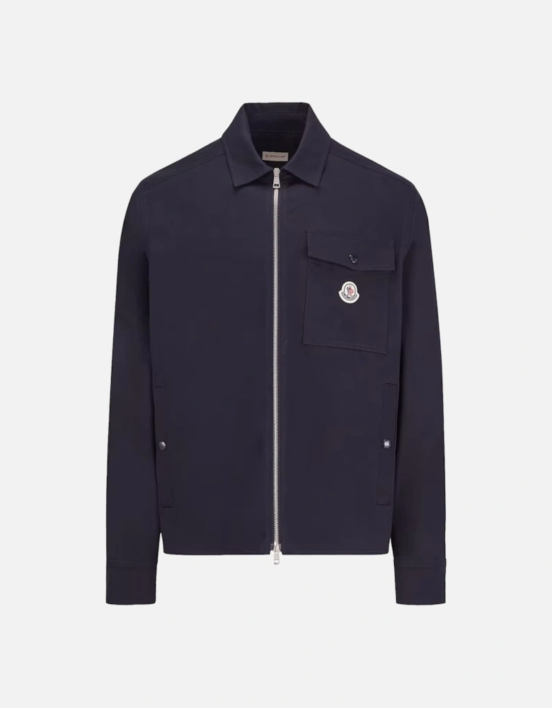 COTTON POCKET OVERSHIRT