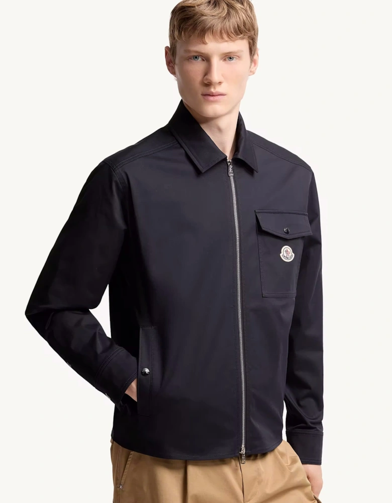 COTTON POCKET OVERSHIRT