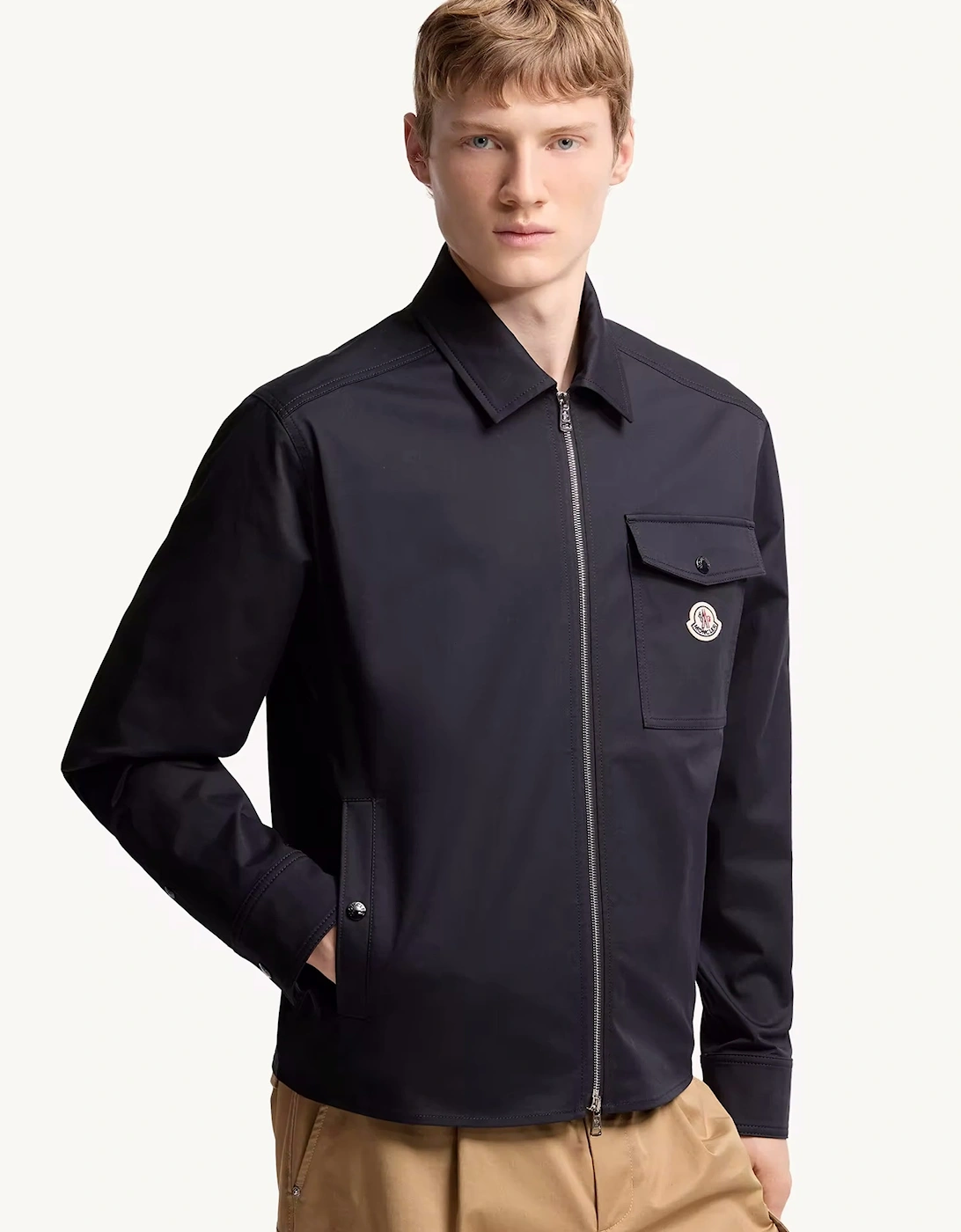 COTTON POCKET OVERSHIRT