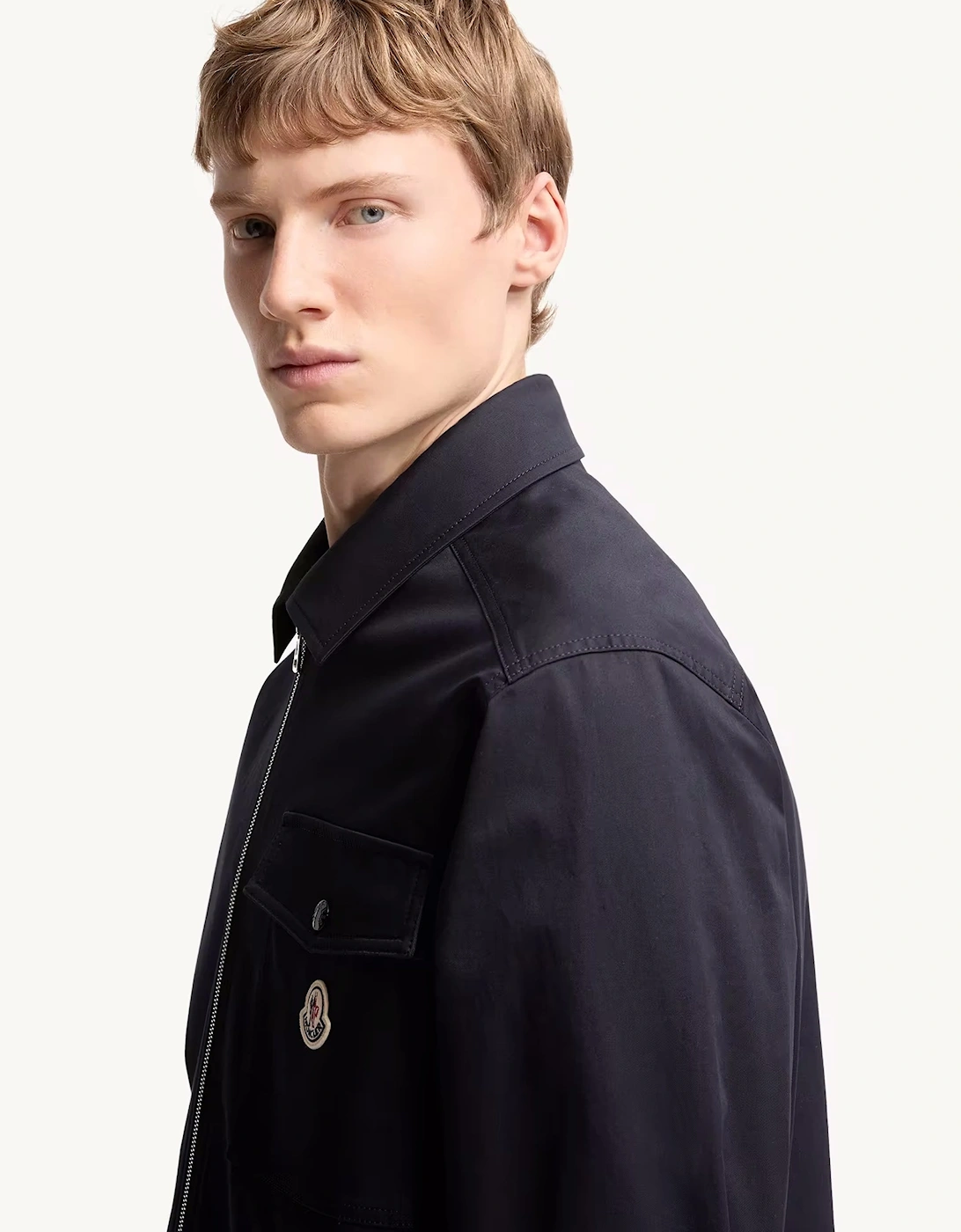 COTTON POCKET OVERSHIRT