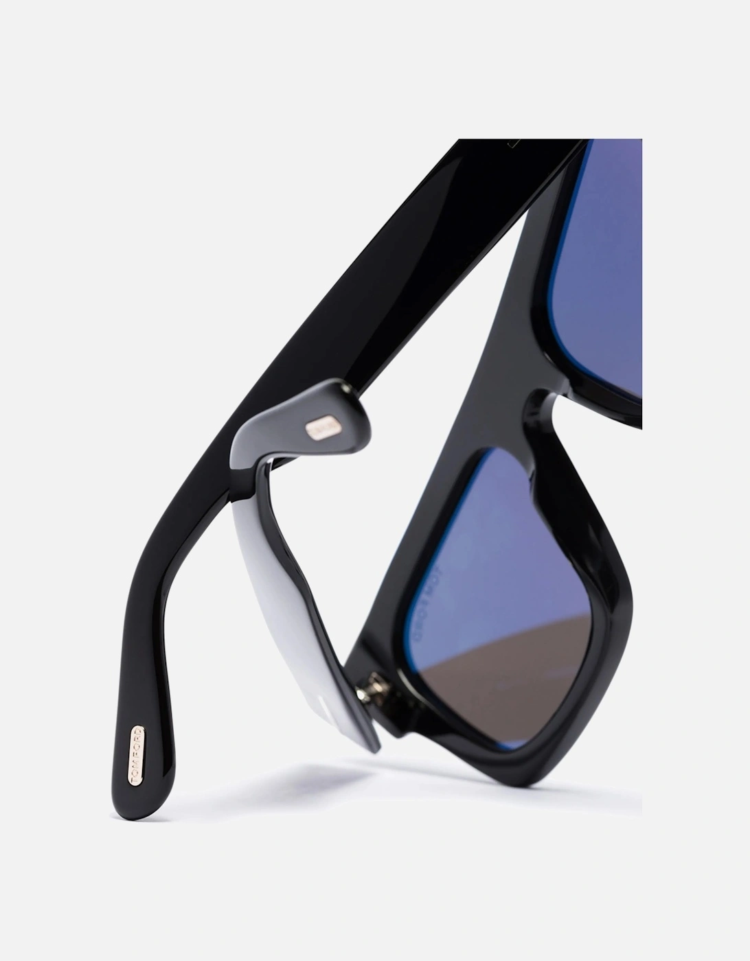 Fausto Matte Black Sunglasses Black