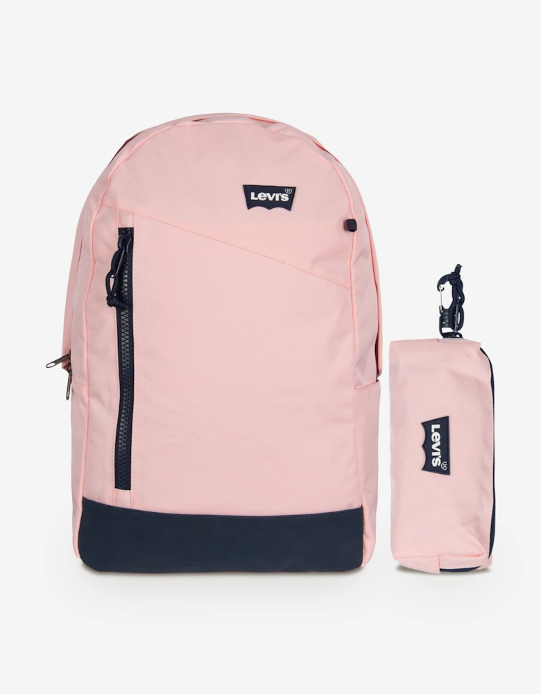 Girls Explore Backpack with Pencil Case in Pink (18cm)