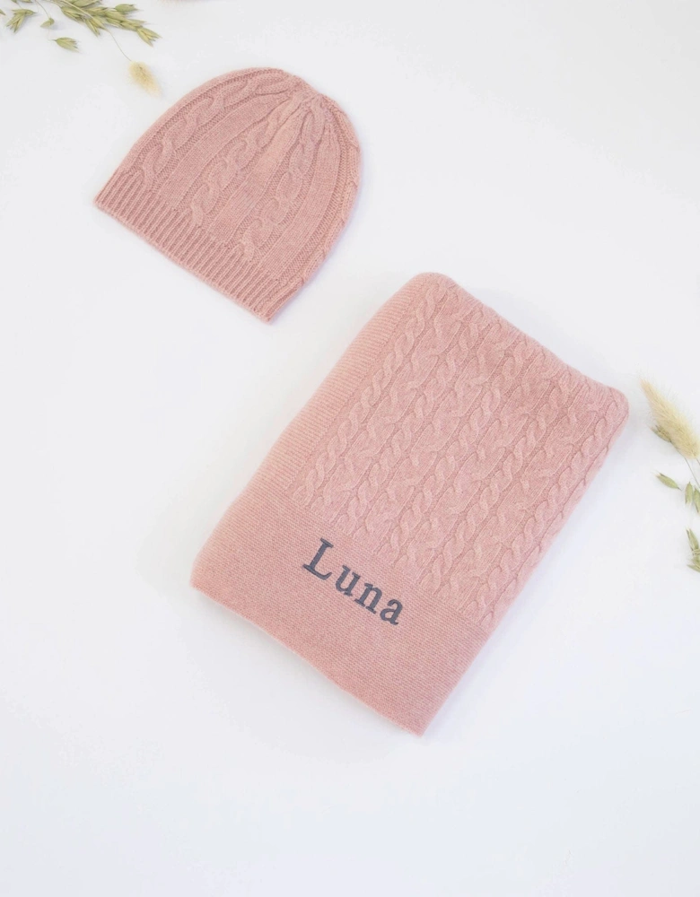 CLASSIC CASHMERE BABY GIFT SET - ROSEWOOD