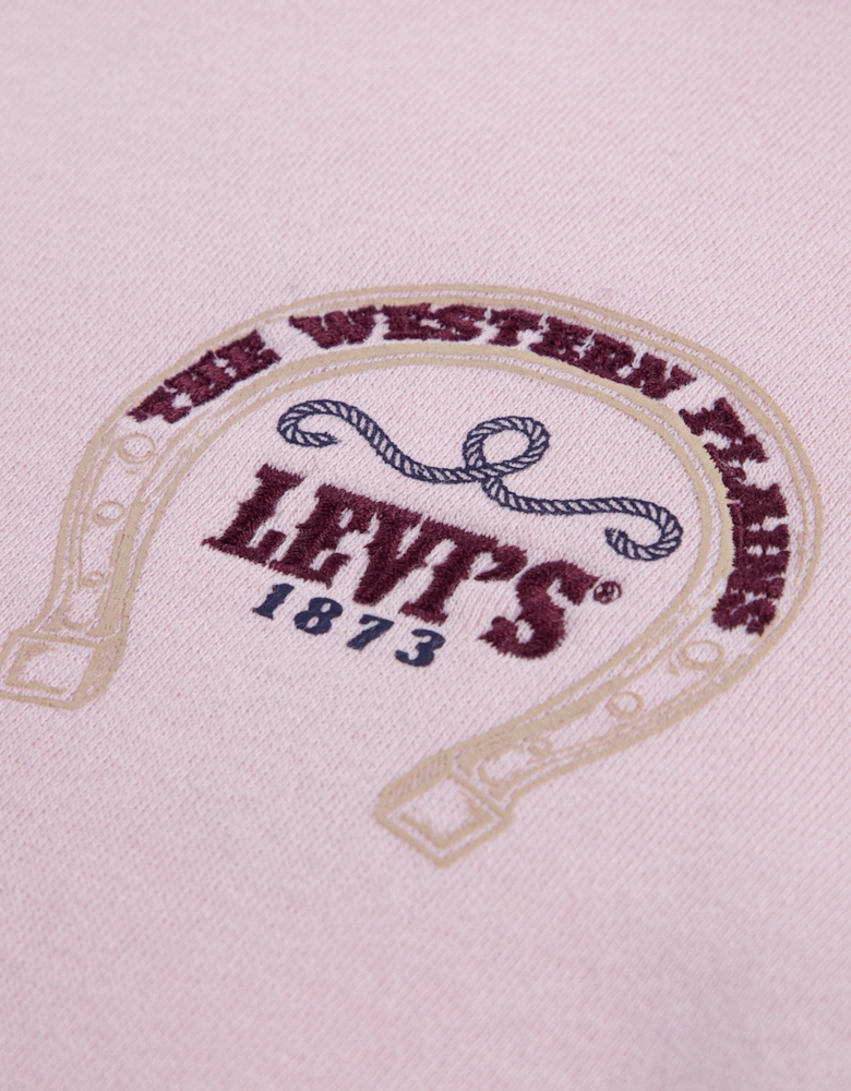 Girls Ruffle Hoodie in Pink