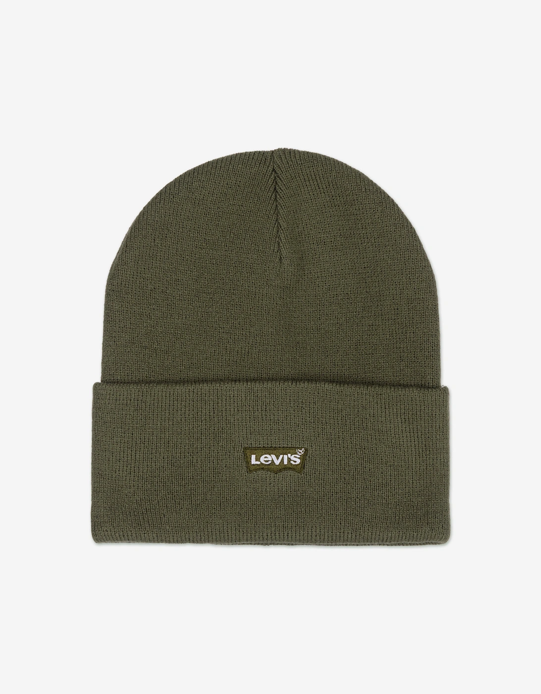 Boys Tonal Embroidered Beanie in Green, 5 of 4