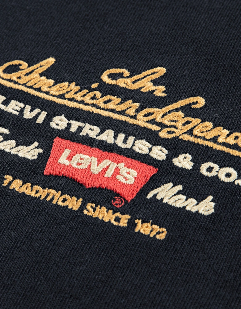 Boys Legendary Long Sleeve T-Shirt in Black