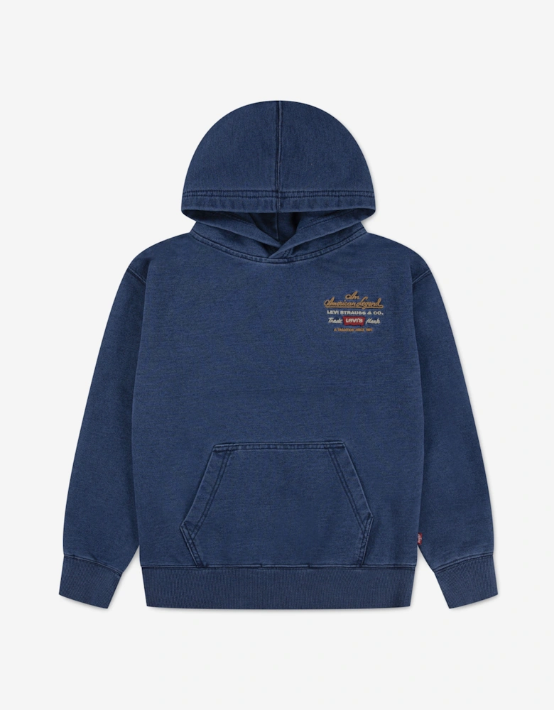 Boys Legendary Hoodie in Blue
