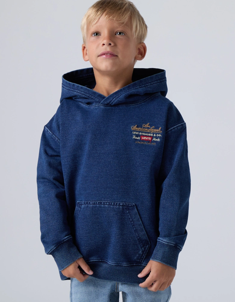 Boys Legendary Hoodie in Blue