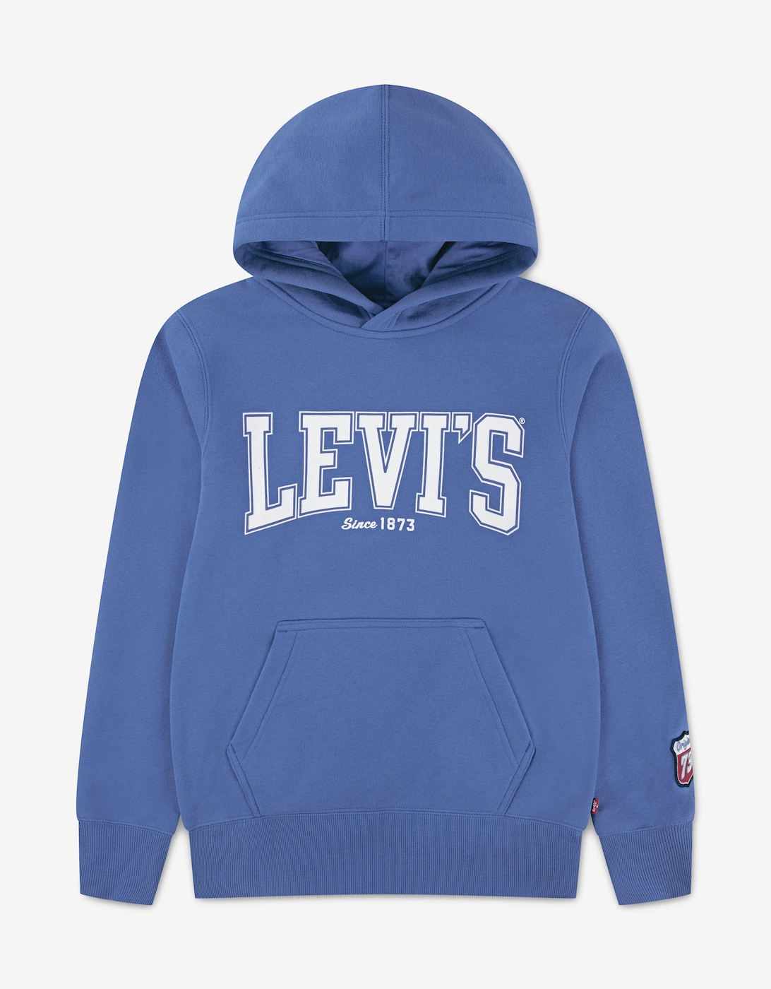 Boys The Great Highway Hoodie in Blue, 6 of 5