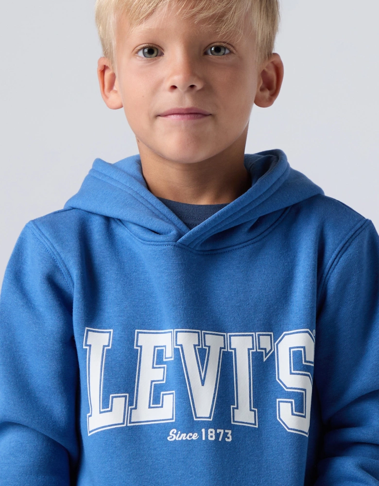 Boys The Great Highway Hoodie in Blue