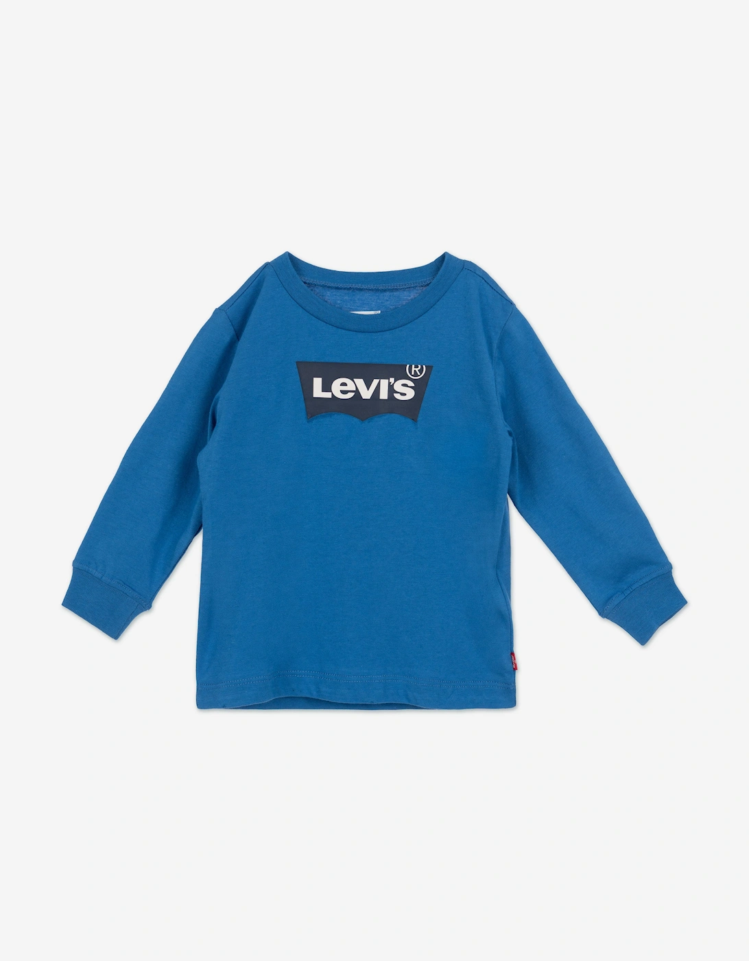 Baby Boys Long Sleeve Batwing T-Shirt in Blue, 5 of 4