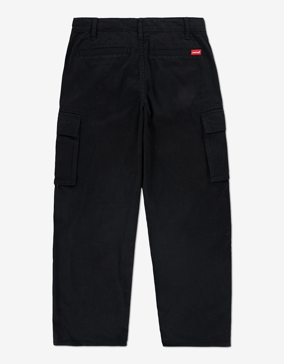 Boys 578 Baggy Fit Cargo Pants in Black