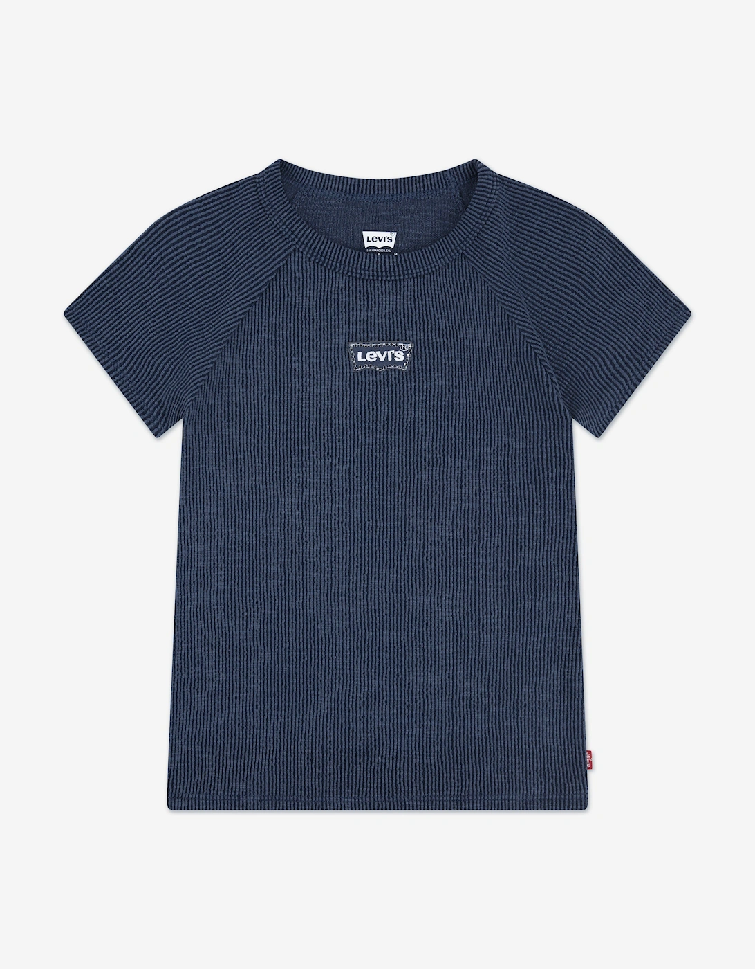 Girls Logo Raglan Top in Blue, 5 of 4