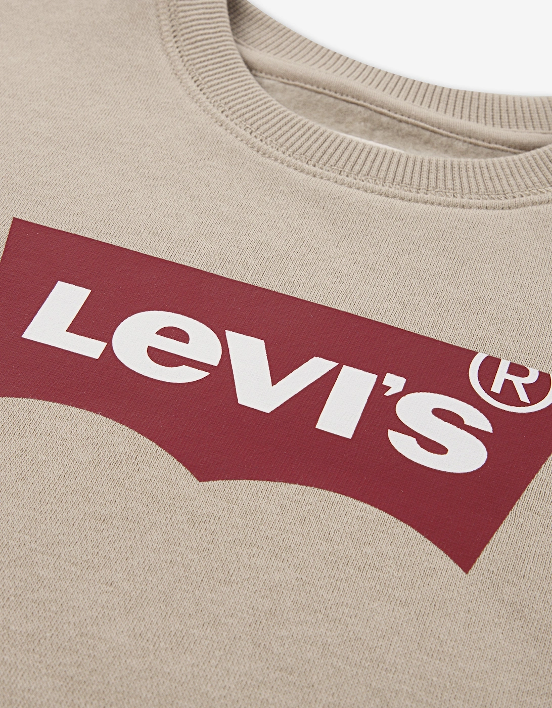 Boys Batwing Sweatshirt in Beige