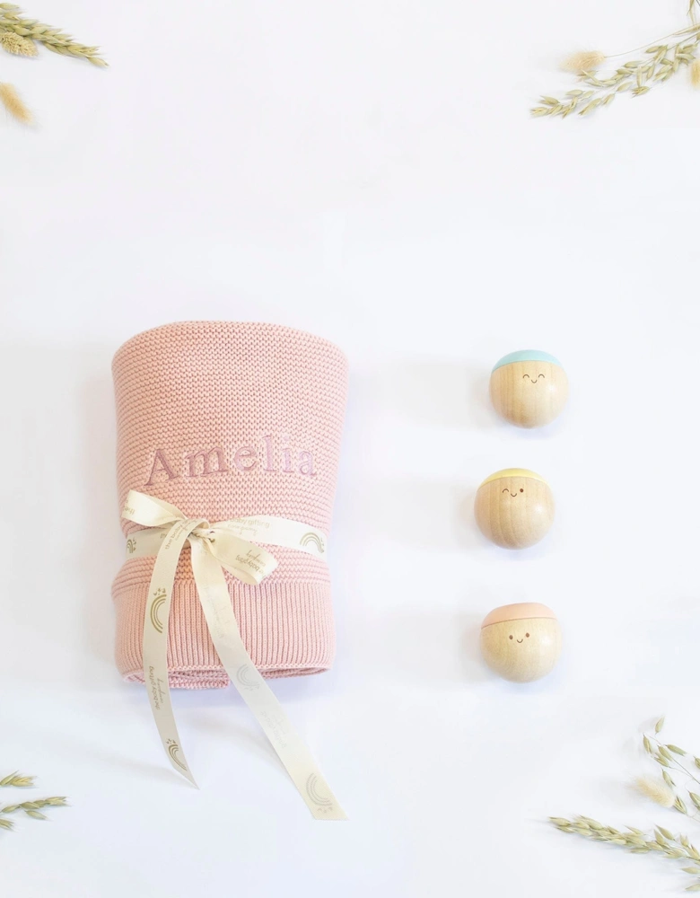 BLANKET AND SENSORY BALLS GIFT SET