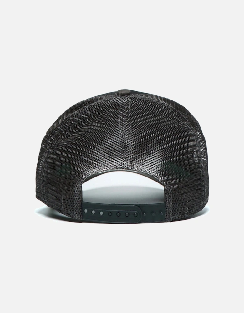 Christian Rose Iconic ll Red Rose plate cap - Black/White