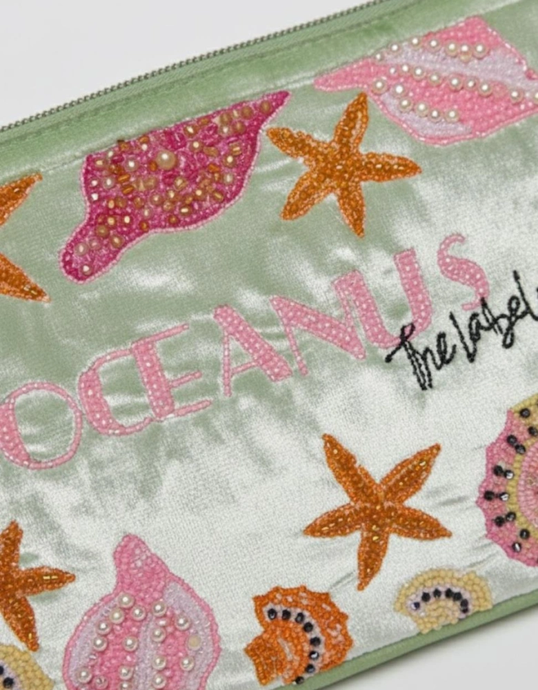 Sea Treasure Beaded Bag