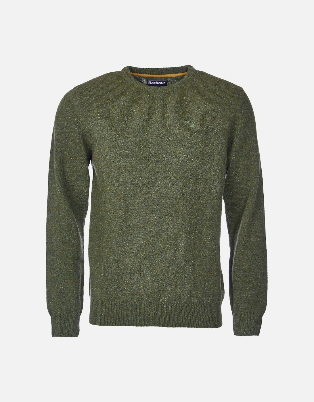 Tisbury Crew Neck Knitted Jumper - Forest Green