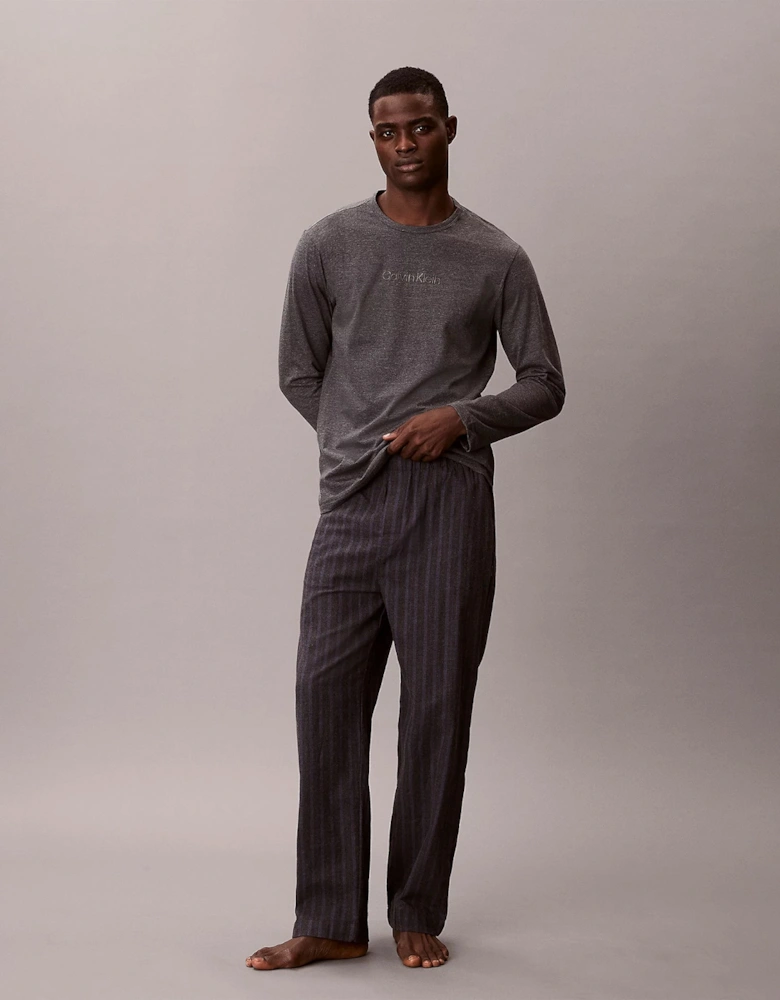 LS TEE PANT SET Mens Multicoloured