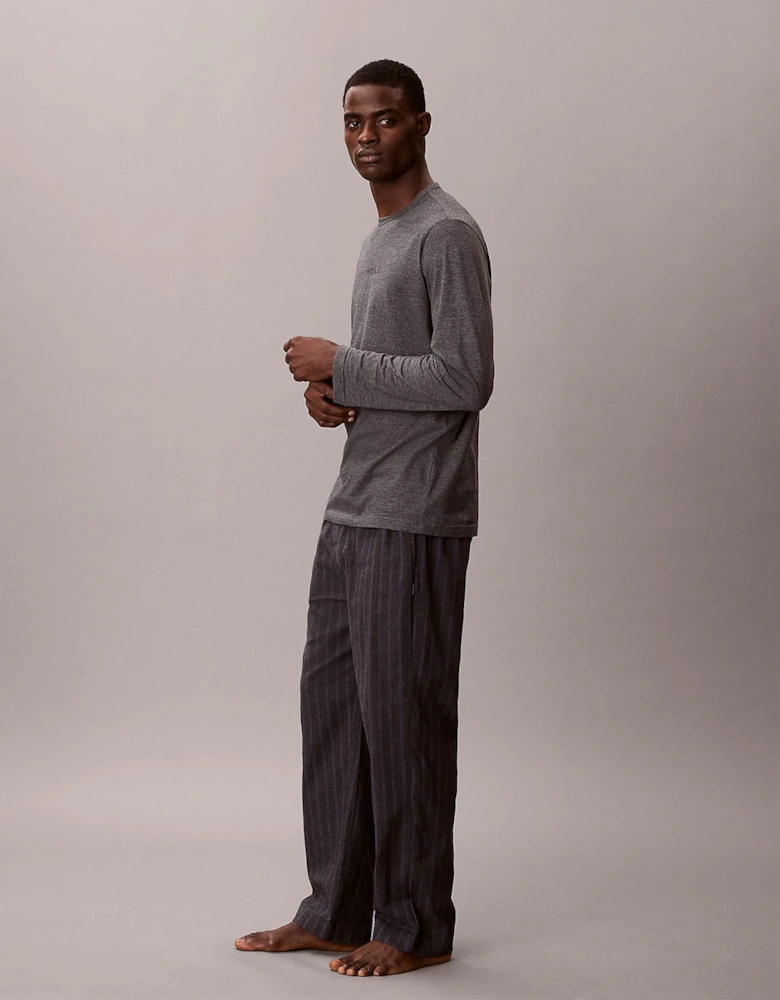 LS TEE PANT SET Mens Multicoloured