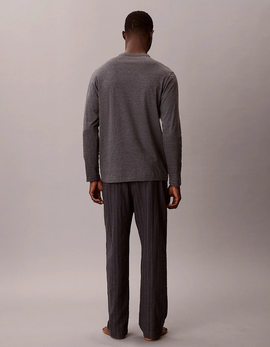 LS TEE PANT SET Mens Multicoloured