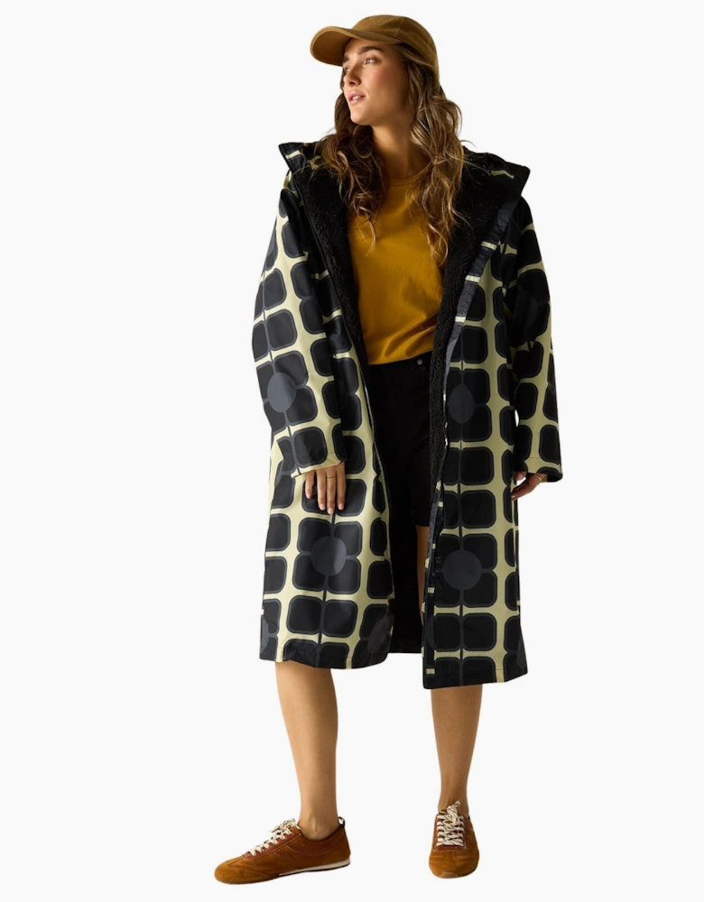 Regatta Womens Orla Kiely Waterproof Fleece Lined Changing Robe