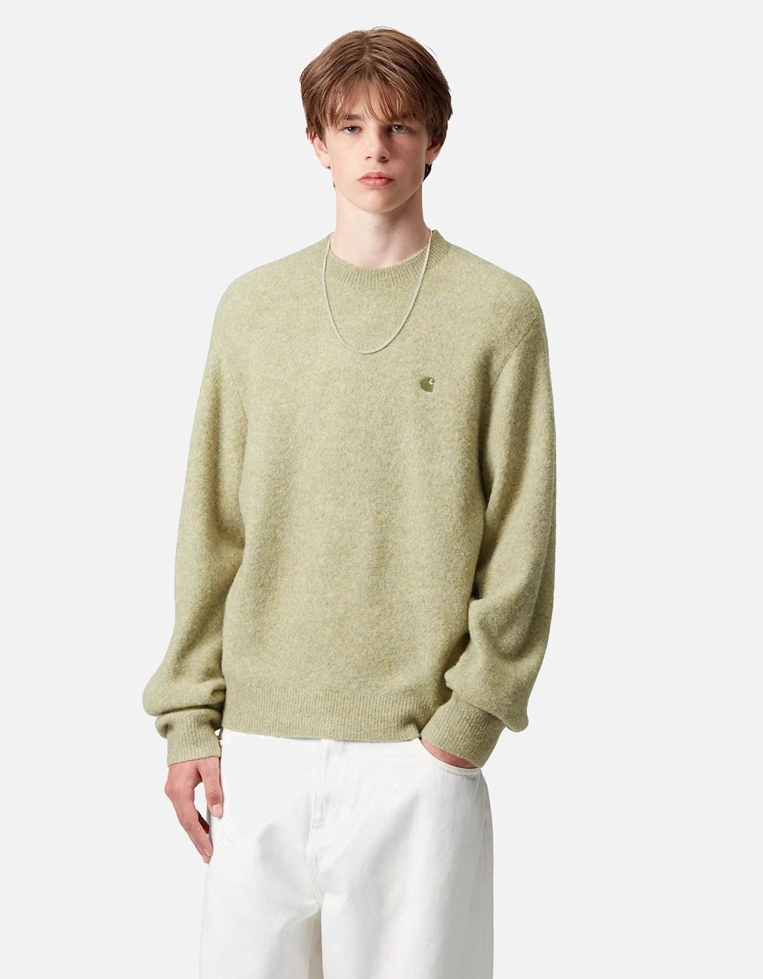 Knitted Curtis Sweater Jumper Tangled Brass