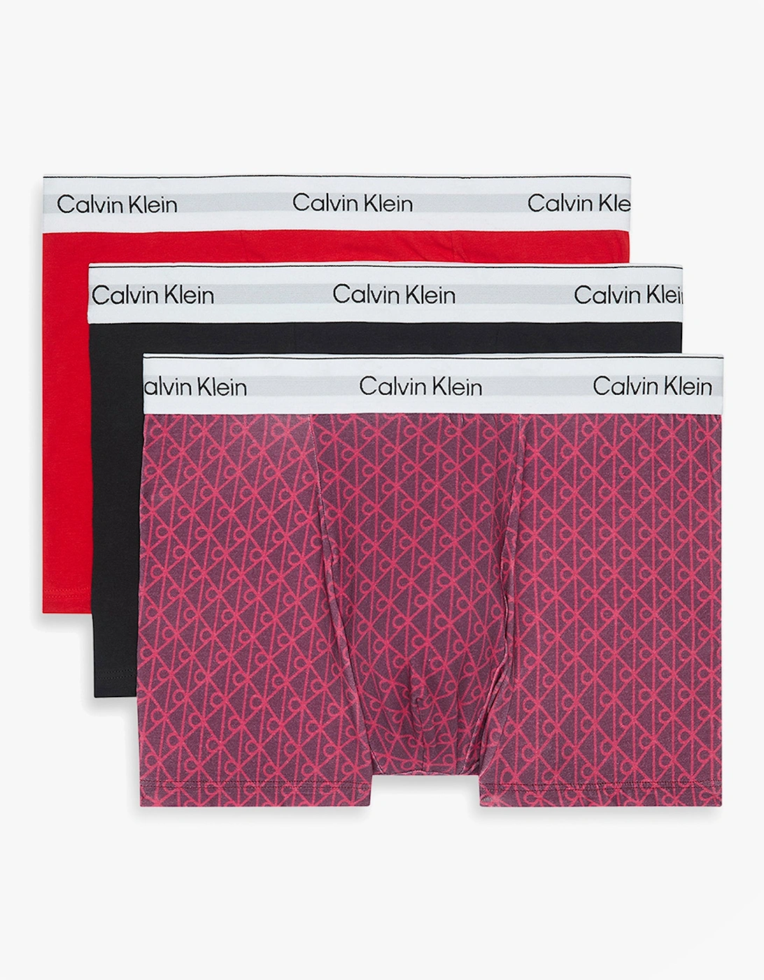 RELAXED FIT 3 Pack Mens Trunks Multicoloured