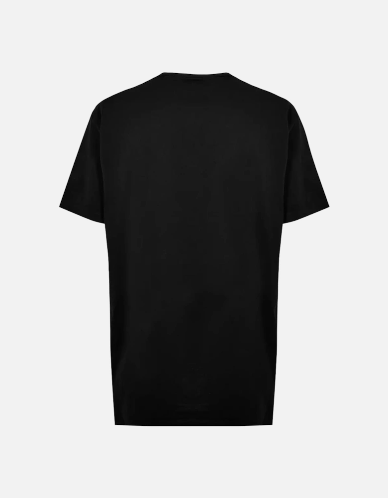 Canadian Flag Patch T-Shirt in Black