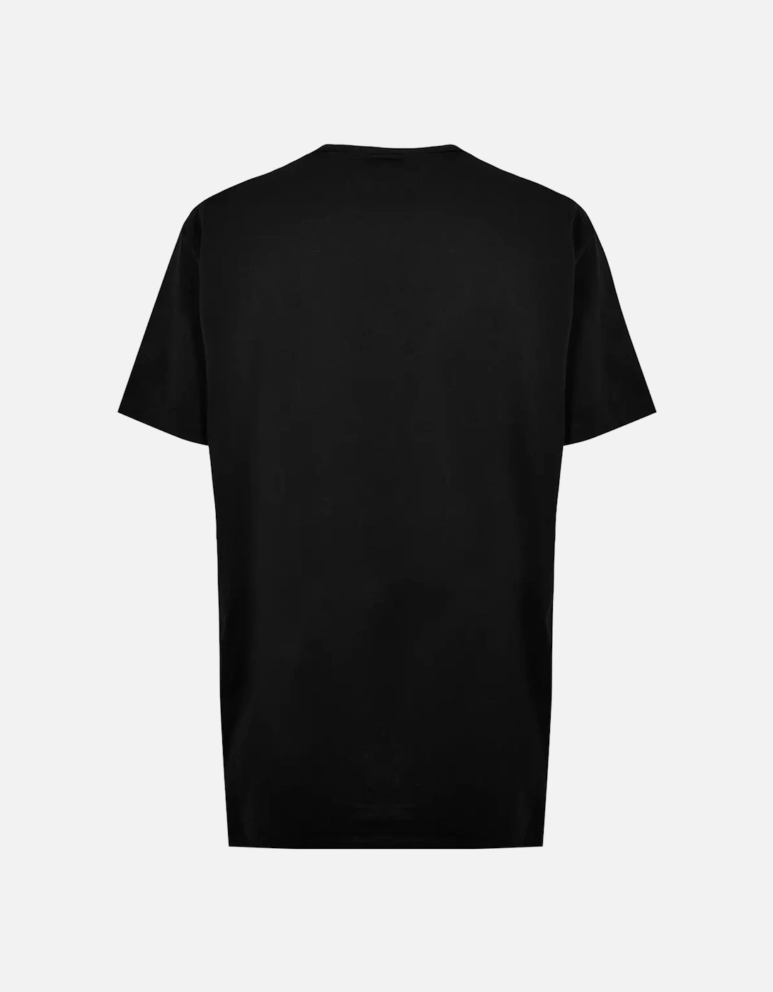 Canadian Flag Patch T-Shirt in Black