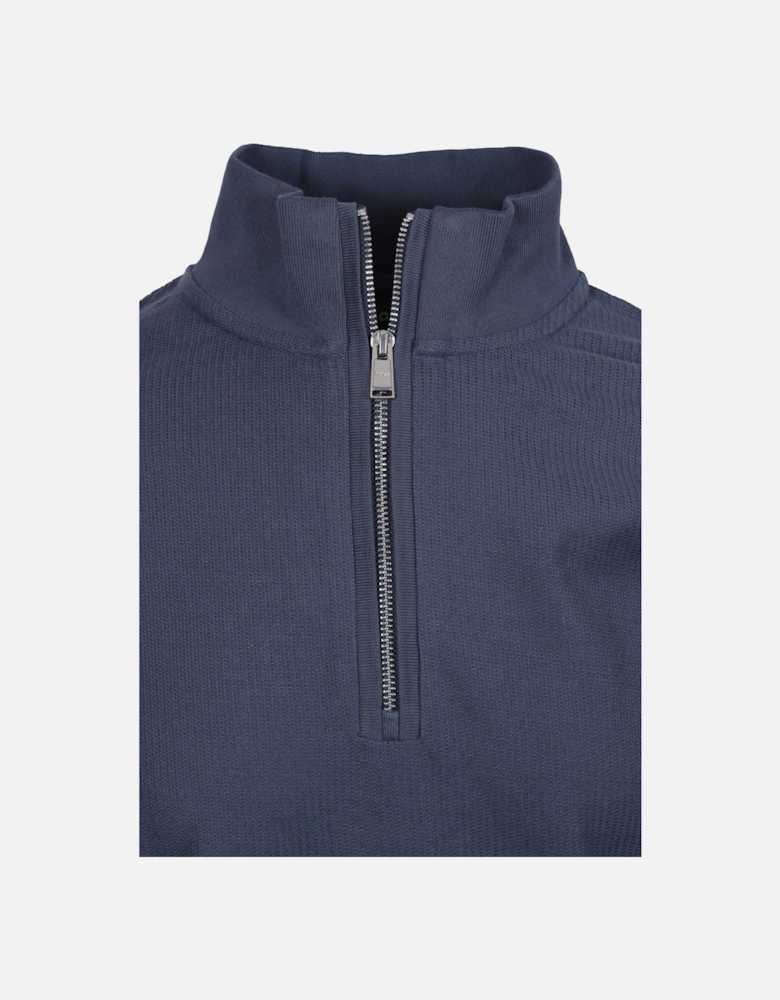 Boss Black H SIDNEY SWEATSHIRTS OPEN BLUE
