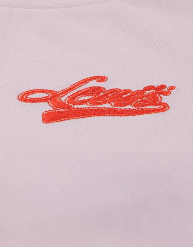 Girls Boxy Meet and Greet T-Shirt in Pink