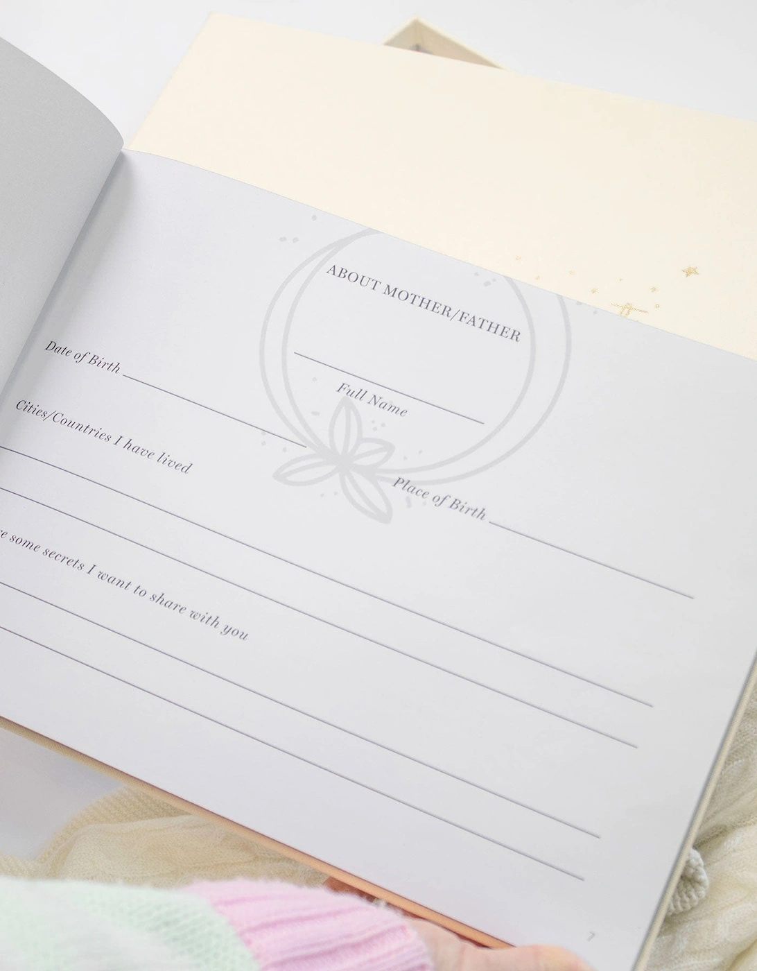 LUXURY BABY MEMORY BOOK