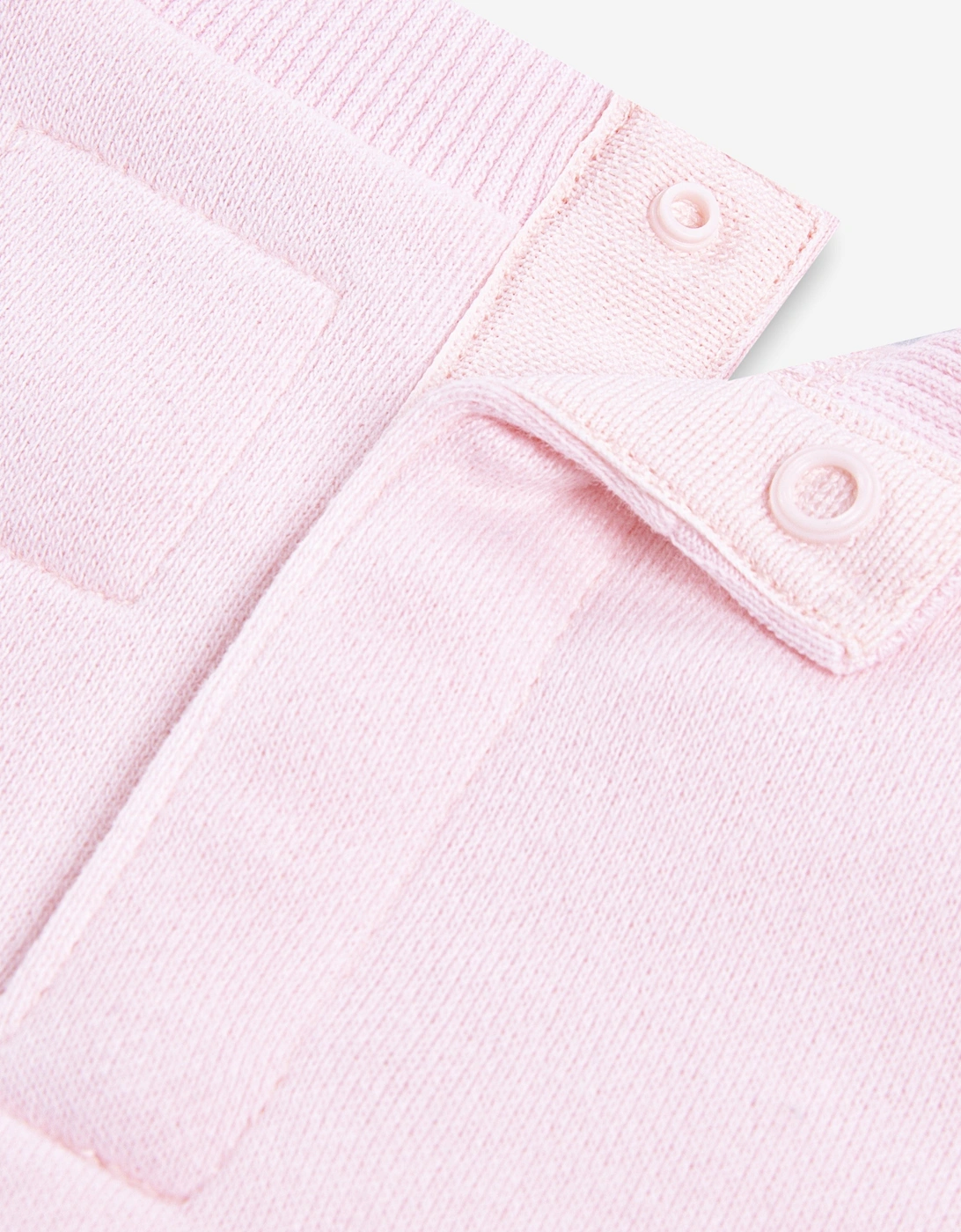 Baby Girls Peter Pan Collar Sweatshirt in Pink
