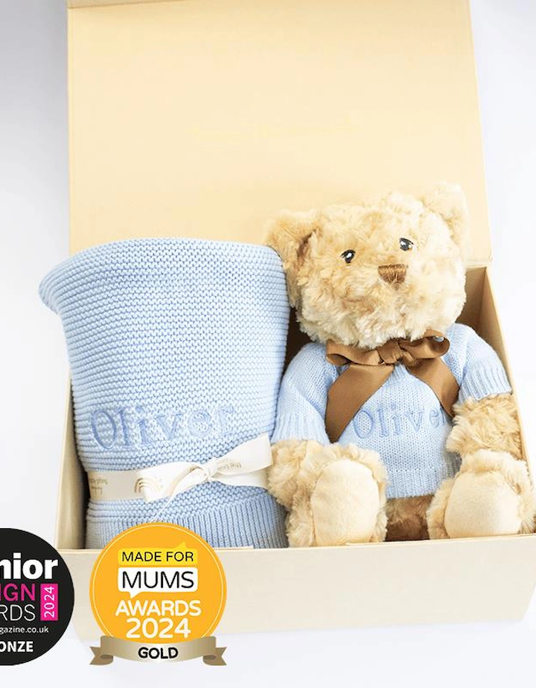 NEW BABY BLANKET AND TEDDY, 2 of 1