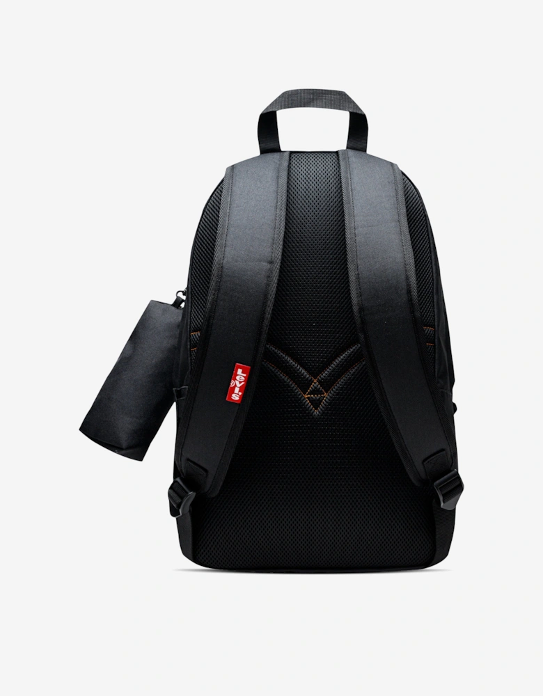 Kids Explore Backpack with Pencil Case in Black (18cm)