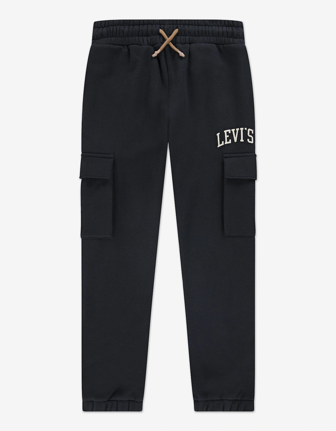 Boys Cargo Joggers in Black, 5 of 4