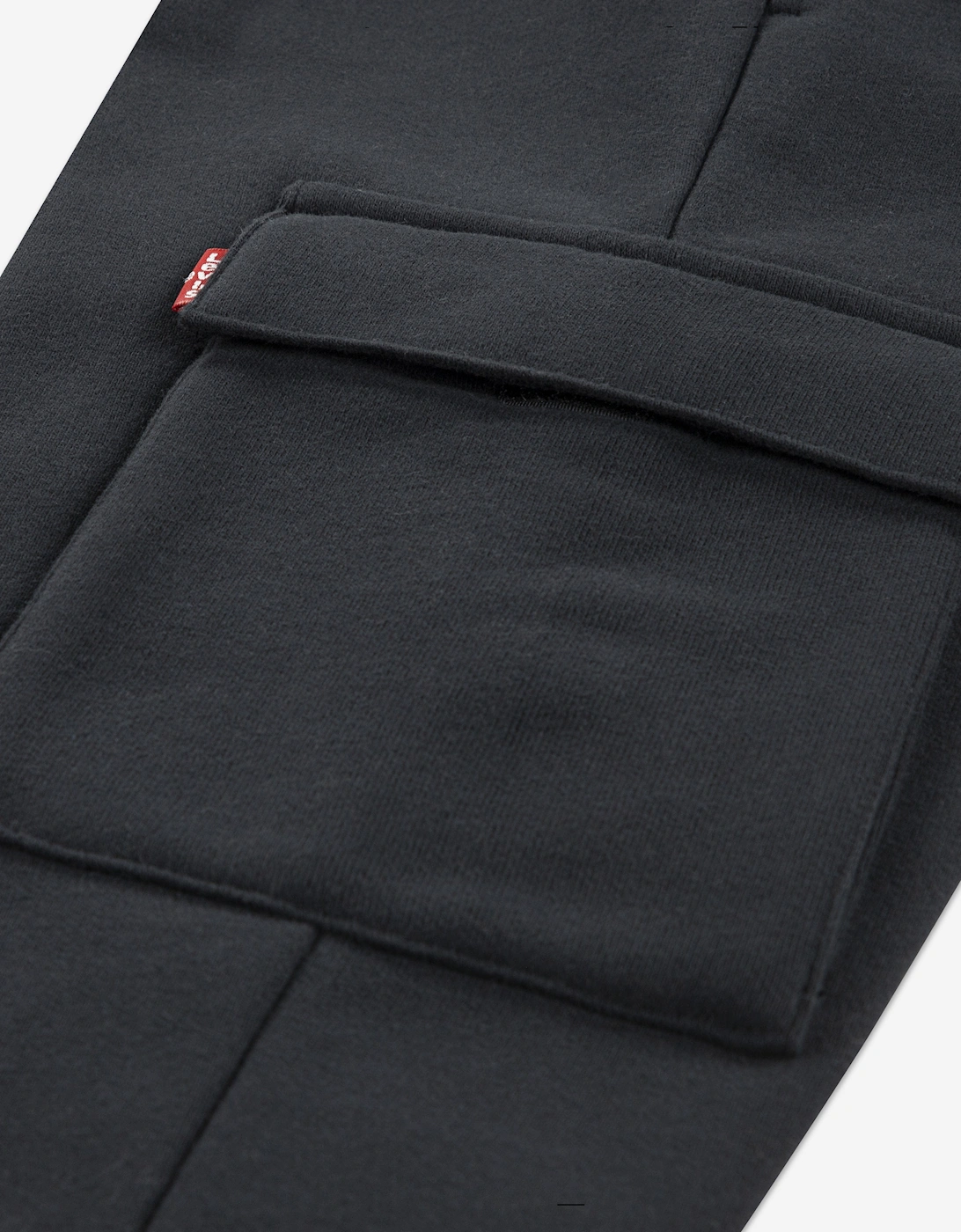 Boys Cargo Joggers in Black