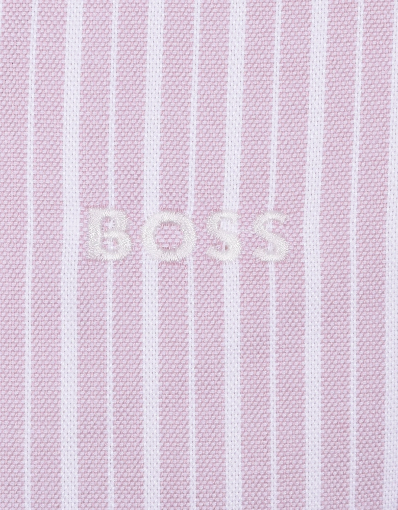 Boss Orange RICOPLUS SHIRT LIGHT PASTEL PURPLE
