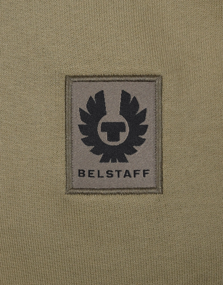 HALF ZIP SWEATSHIRT FATIGUE GREEN