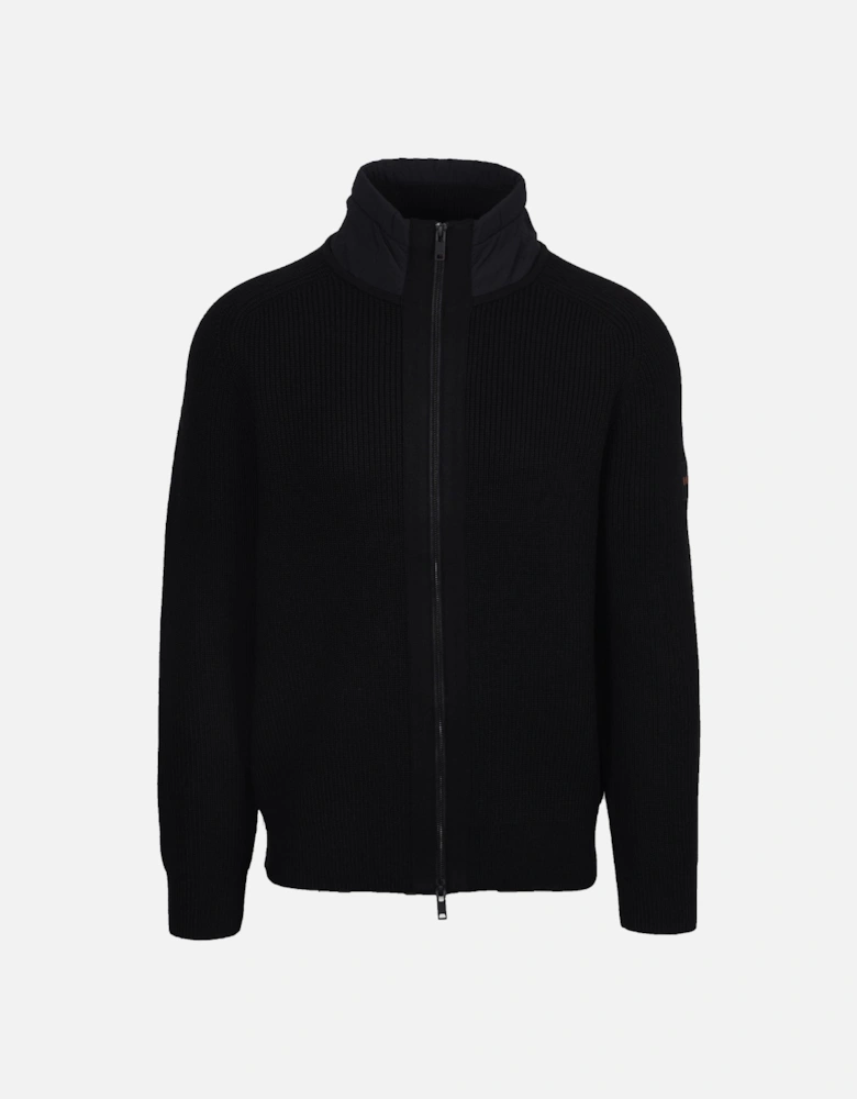 Boss Orange KIGLOO KNITTED JACKET BLACK