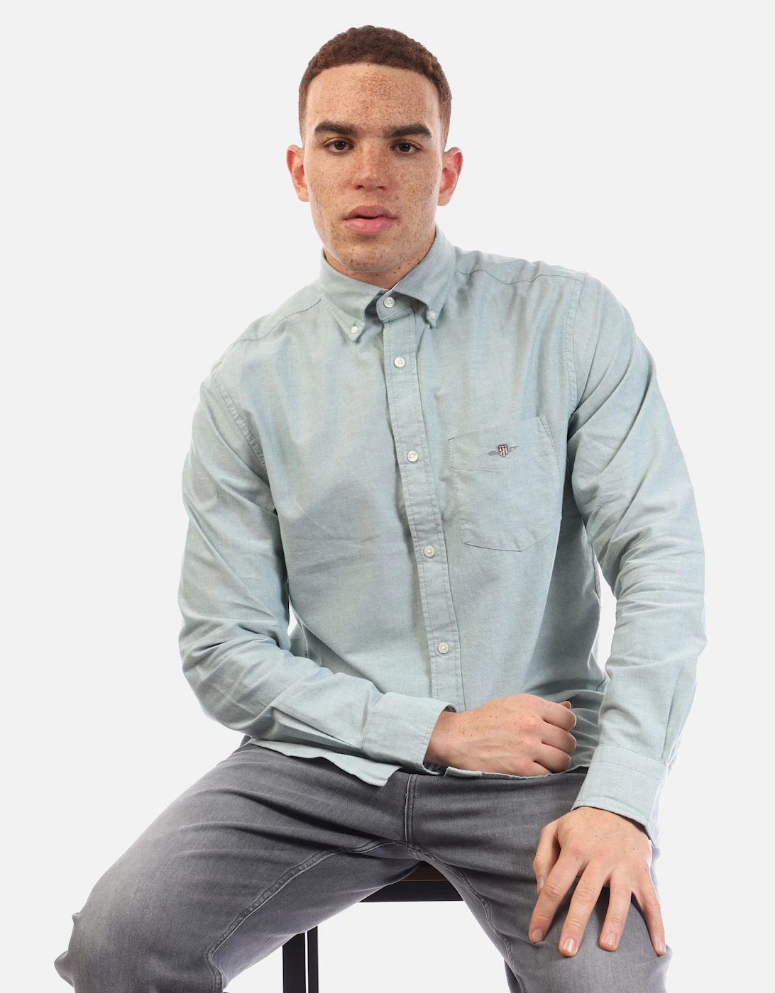 Regular-Fit Oxford Shirt, 3 of 2