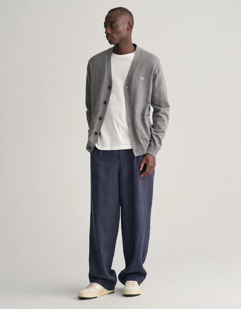 Classic Cotton V-Neck Cardigan