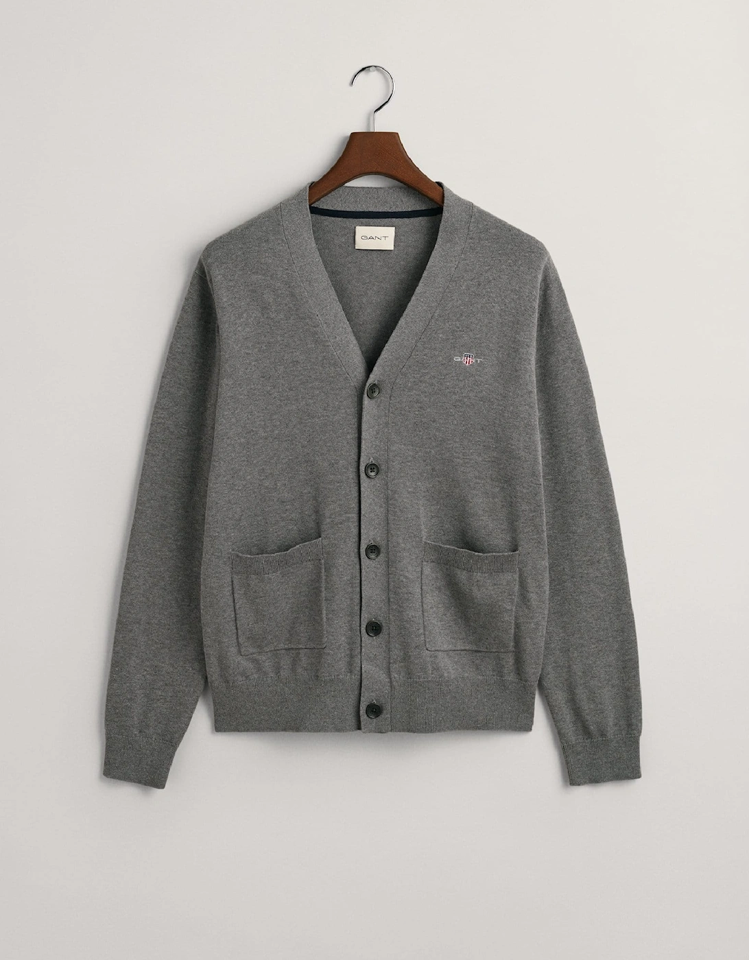 Classic Cotton V-Neck Cardigan