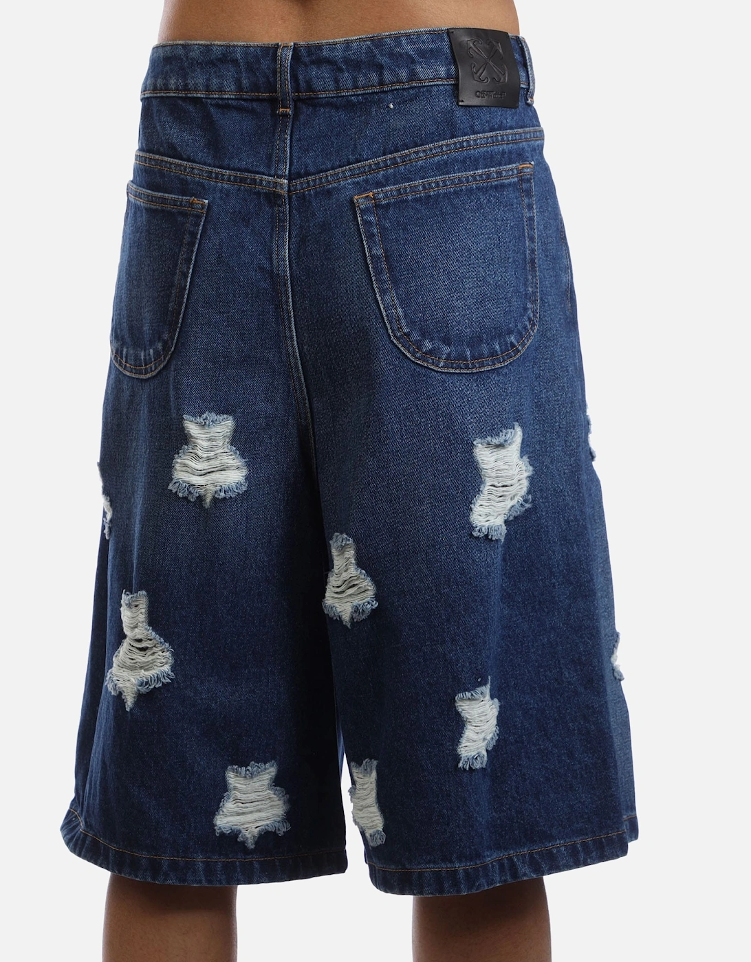 Stars Denim Shorts