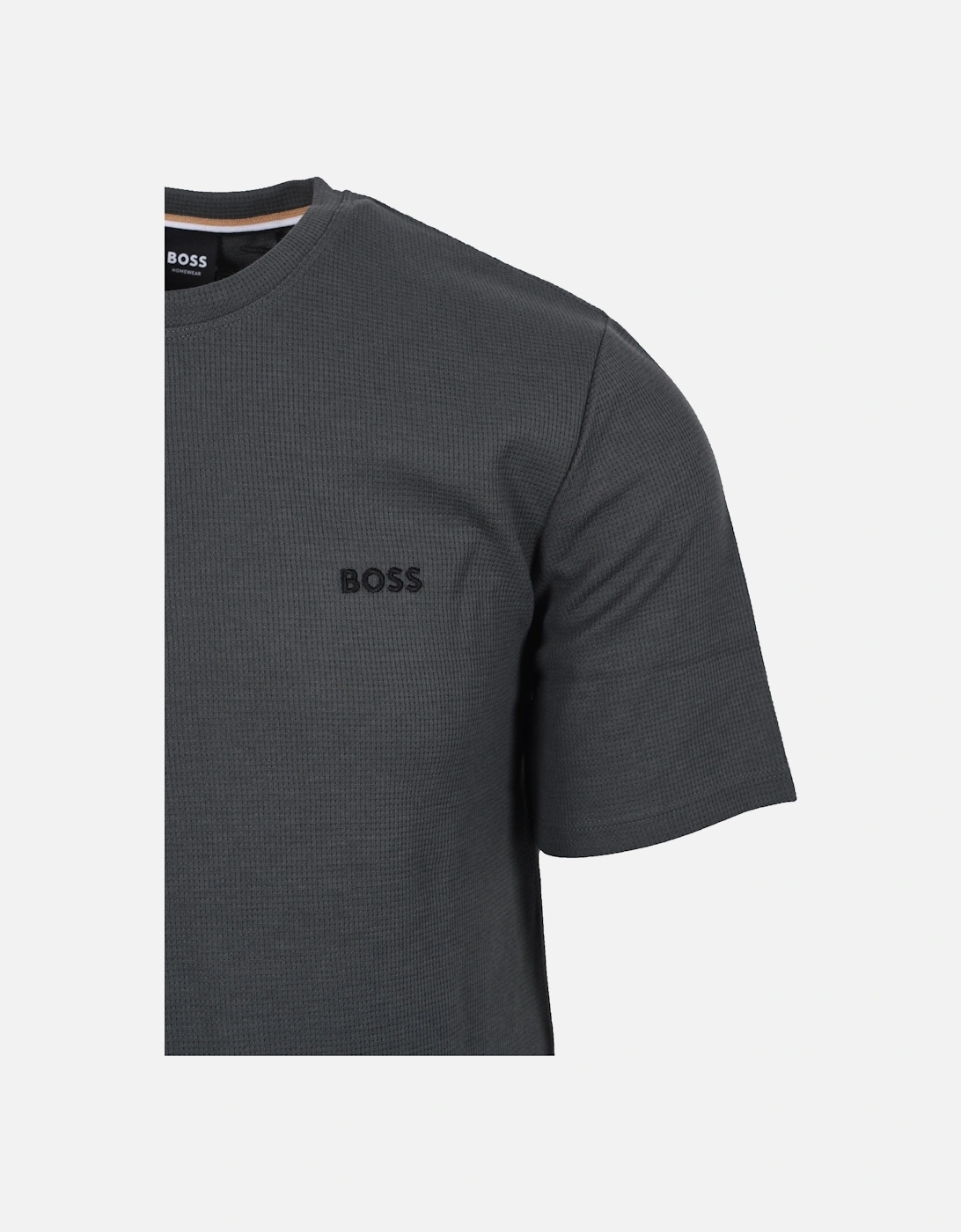 Boss Black WAFFLE T-SHIRT OPEN GREEN