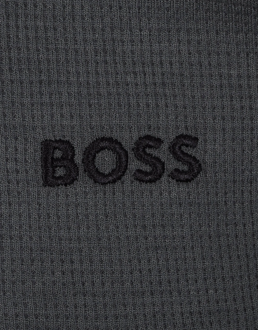 Boss Black WAFFLE T-SHIRT OPEN GREEN