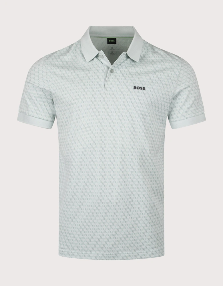 Chip Pattern Polo Shirt